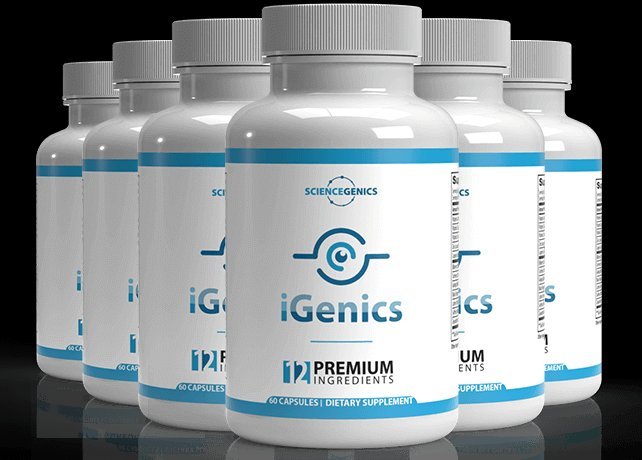 iGenics Vision Support Formula - 60 Capsules Bottle